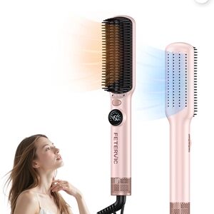 The FETERVIC 3-in-1 Ionic Hair straightening, curling And Blow drying